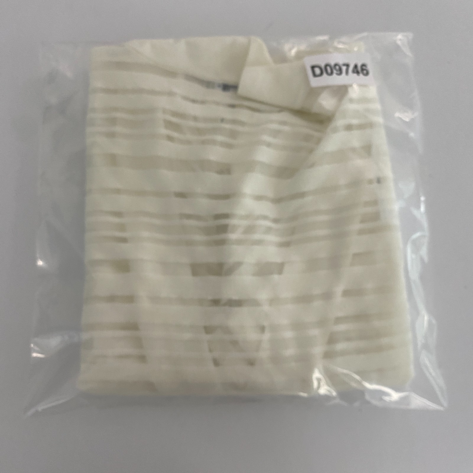 Calvin Klein Shrug Sweater Open Cardigan Size Large Ivory Semi Sheer