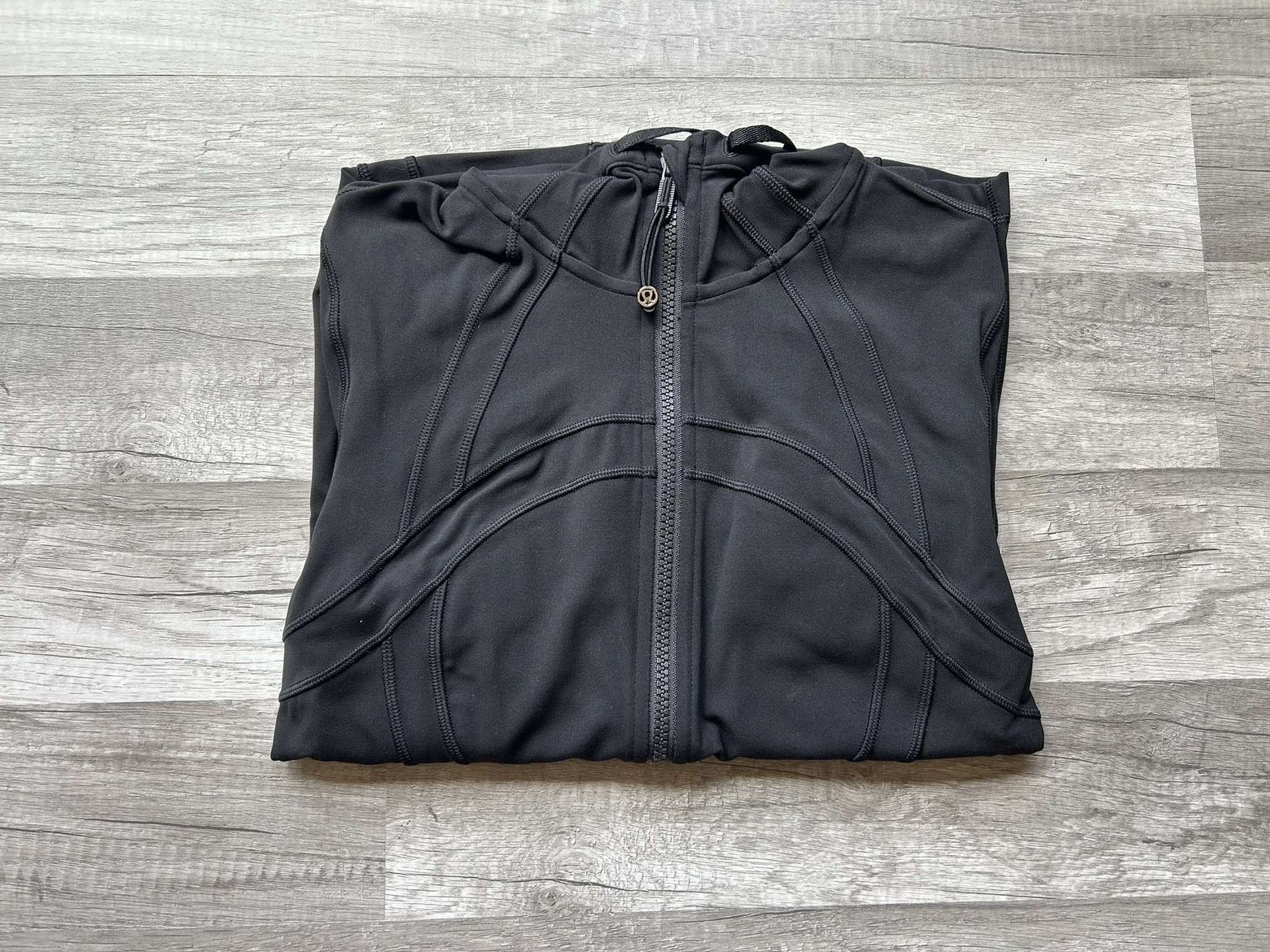 Lululemon Define Jacket Hooded Nulu Full Zipper Black Size 6 Small