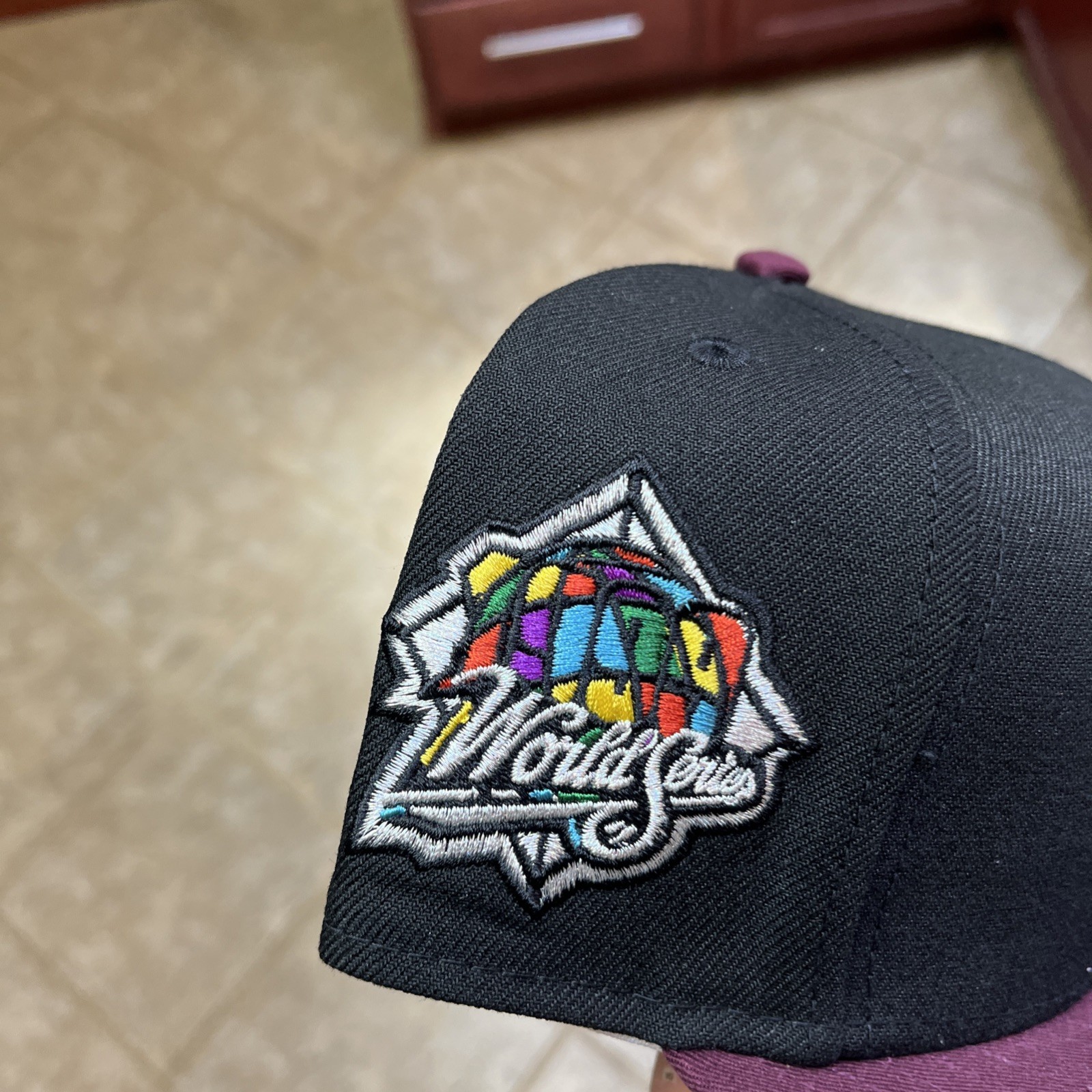 Hat Club Exclusive New York Yankees Stained Glass New Era 59Fifty Size 7 1/2 Hat