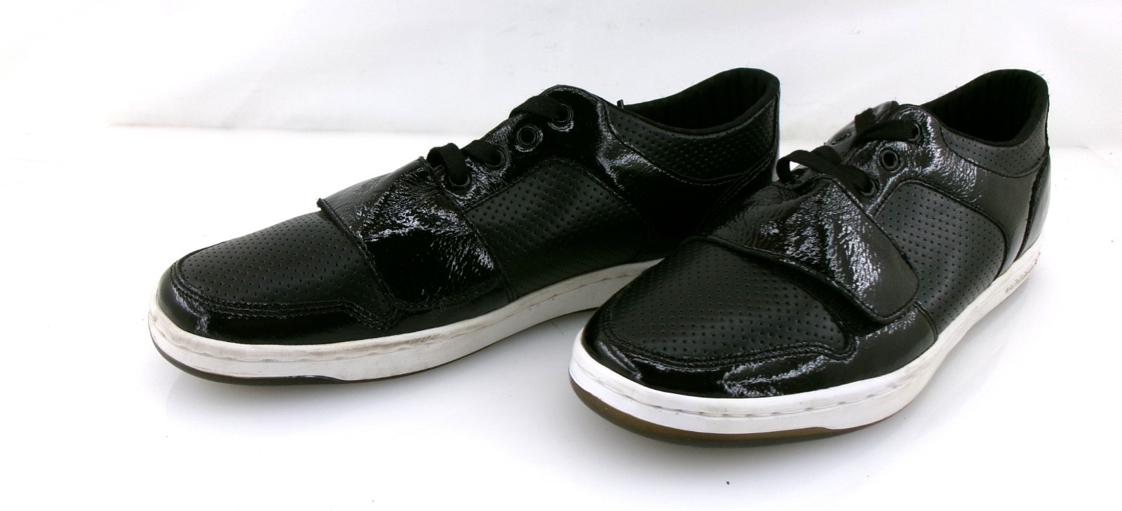 Creative Recreation Shoes Cesario Lo Pat Leather Blk Sneaker Mismatched 10.5/10