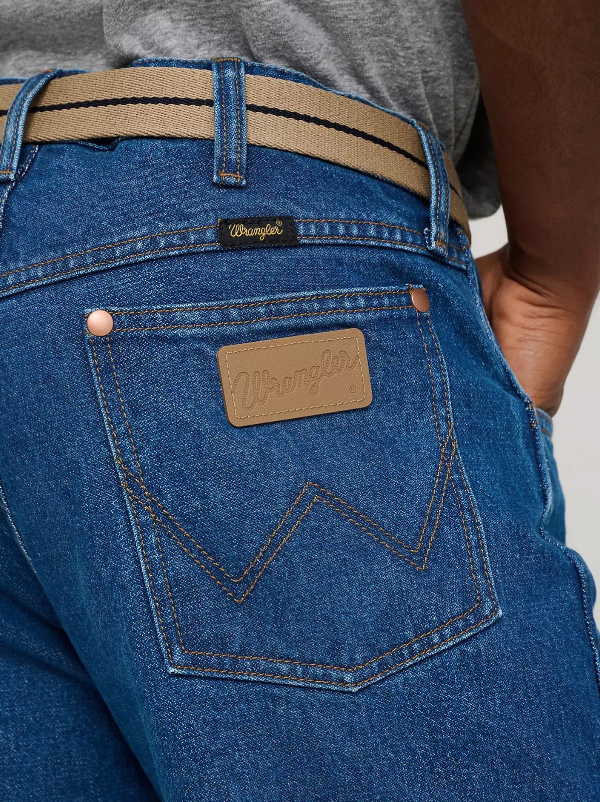 Wrangler x Stranger Things 13MWZ Cowboy Cut Jeans Dark Indigo 14.25 oz. Denim