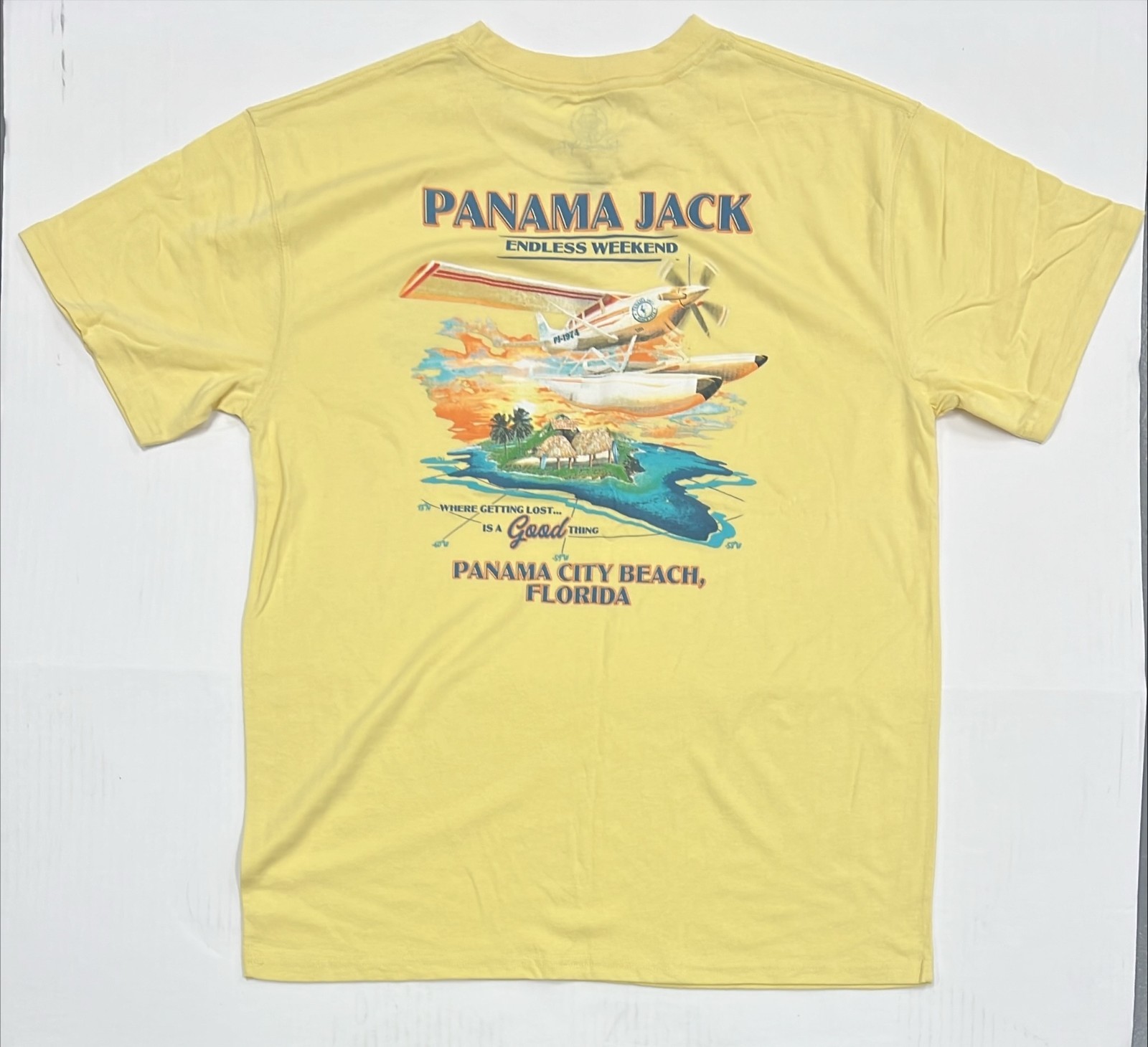 Panama Jack T-shirts, Size LG, Lot of 8, Cotton Blend, Assorted Colors
