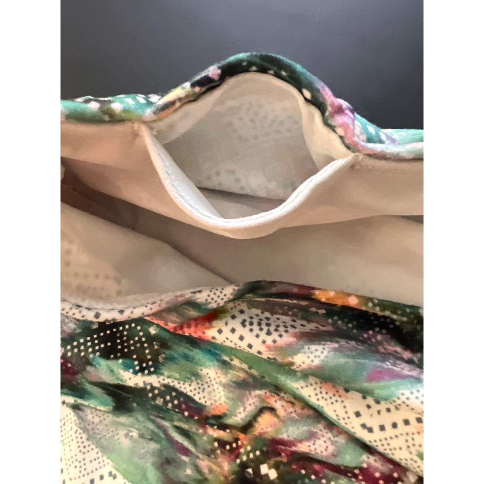 Prana Womens XL Multicolor Abstract Print High Rise Yoga Athletic Leggings