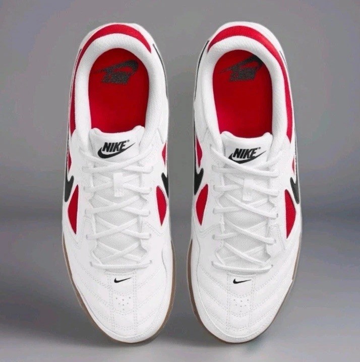NEW Men’s (CHOOSE SZ) NIKE Gato Shoes IB8509-100 WHITE / BLACK / GYM RED CHICAGO