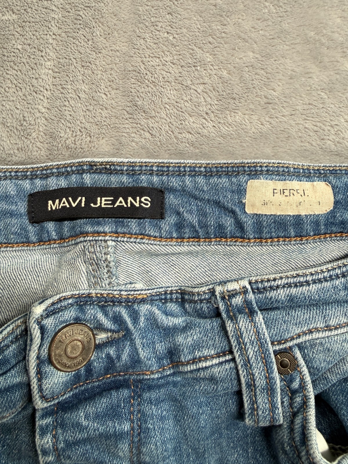 Mavi Jeans Mens 34×32 Blue Denim Mid Rise Straight Leg All Day Comfort Classic