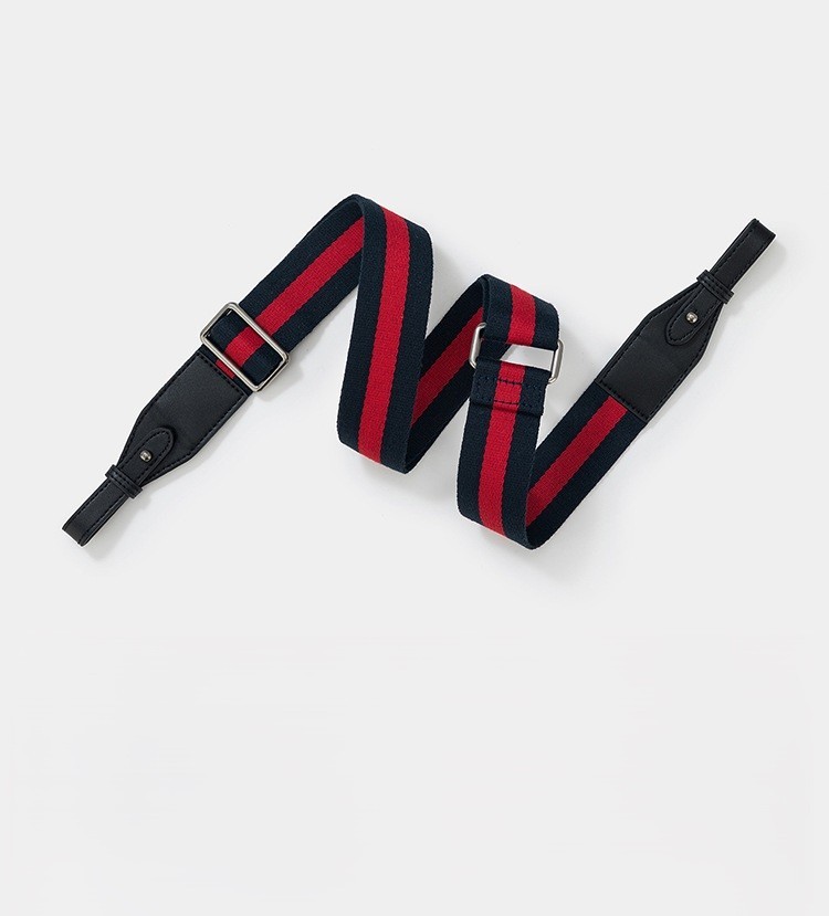 Replacement Striped Purse Strap for Gucci Luxury Designe Shoulder Bag No Logo