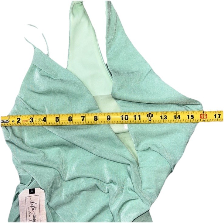 NWT Katie May Revolve A Cut Above Gown in Seagreen Size S