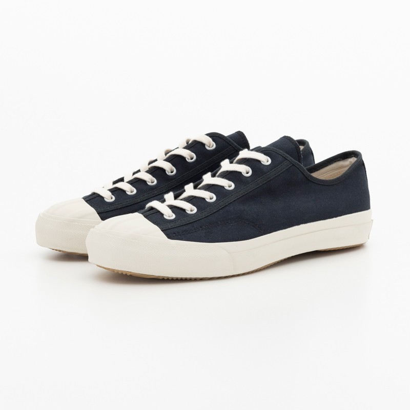 MOONSTAR FINE VULCANIZED GYM CLASSIC DARKNAVY Canvas Shoes Made in Japan