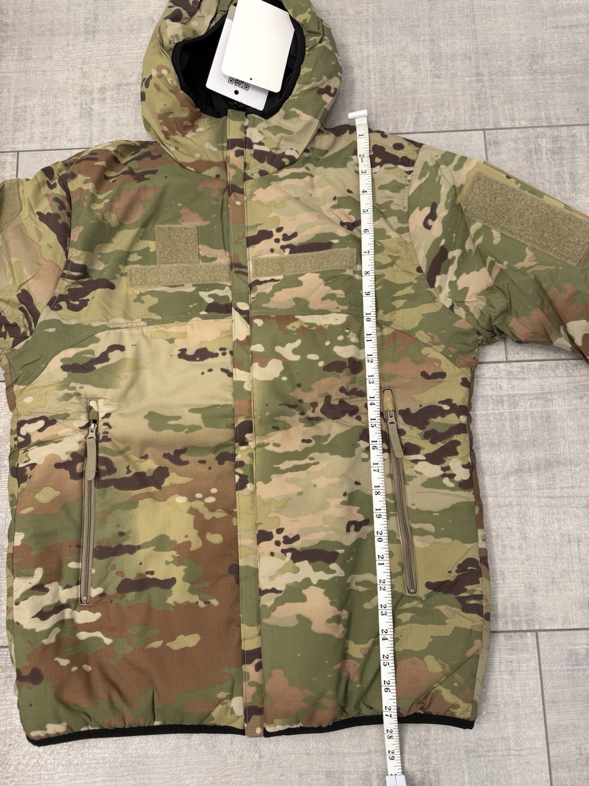 Massif Strato Low Loft Reversible Jacket – Camo /Black, Size M-R (non FR)