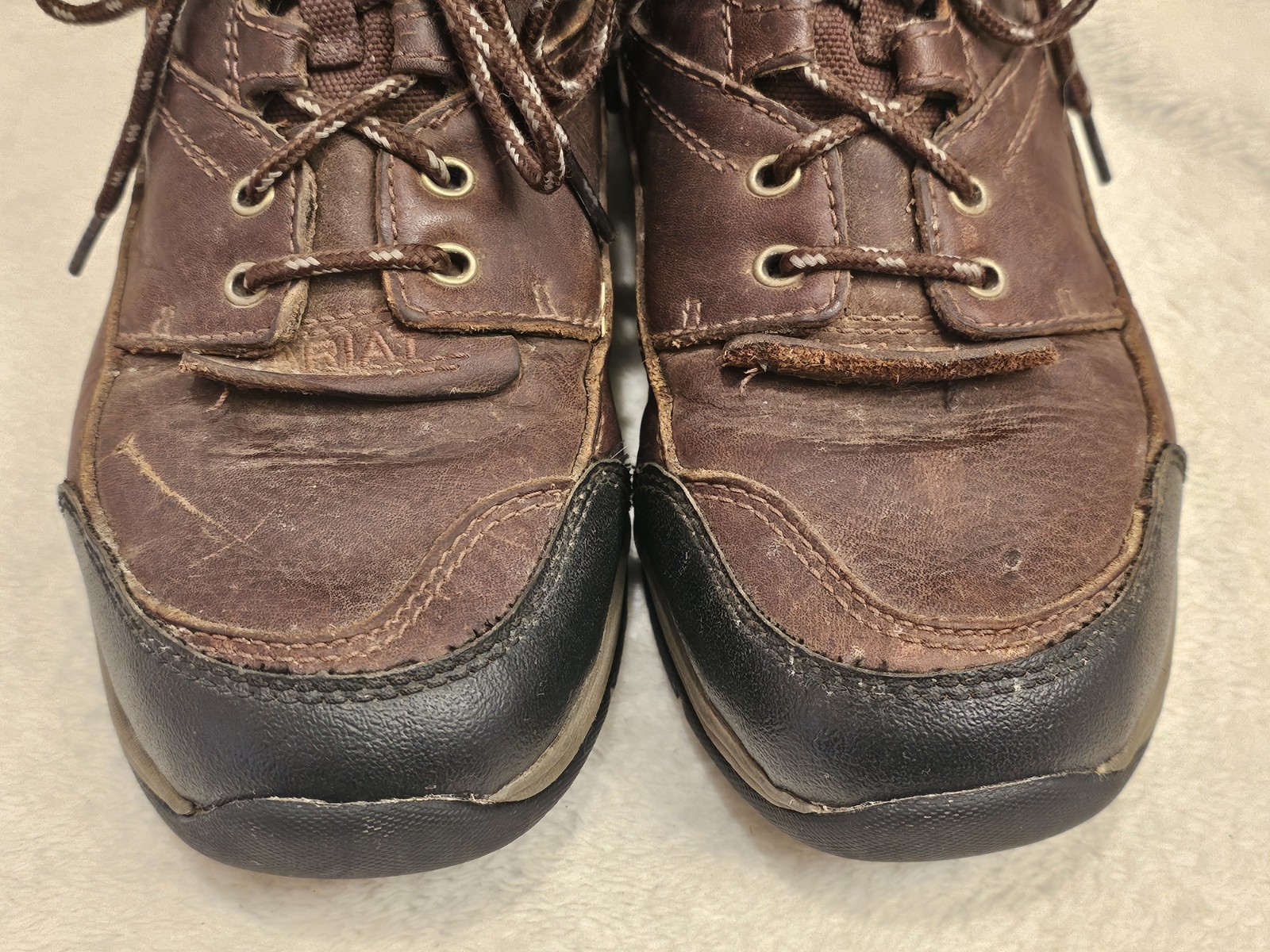 Ariat Ladies Terrain Cordovan Red Lace Up Boots 10004138 SIZE 9.5B