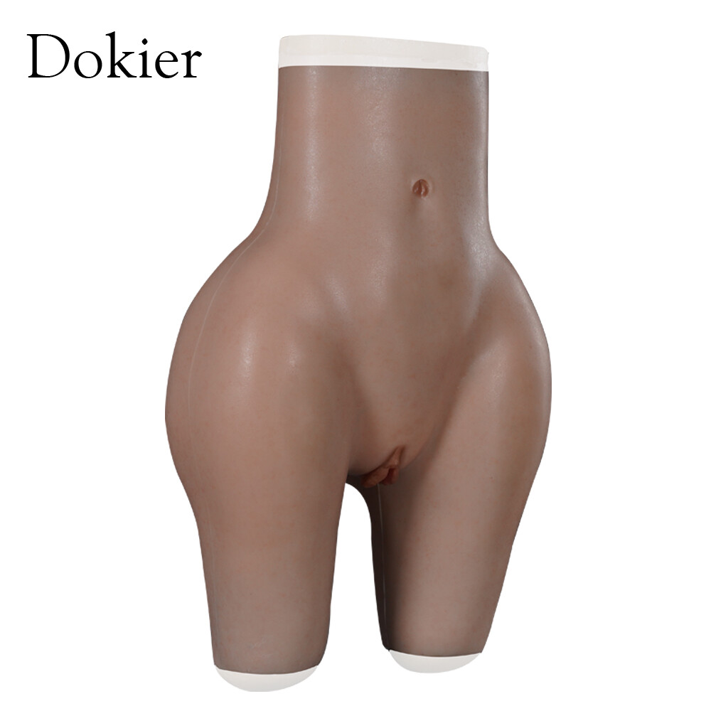 Realistic Silicone Vagina Pants Hip Buttock Thicken Panty For Crossdressers