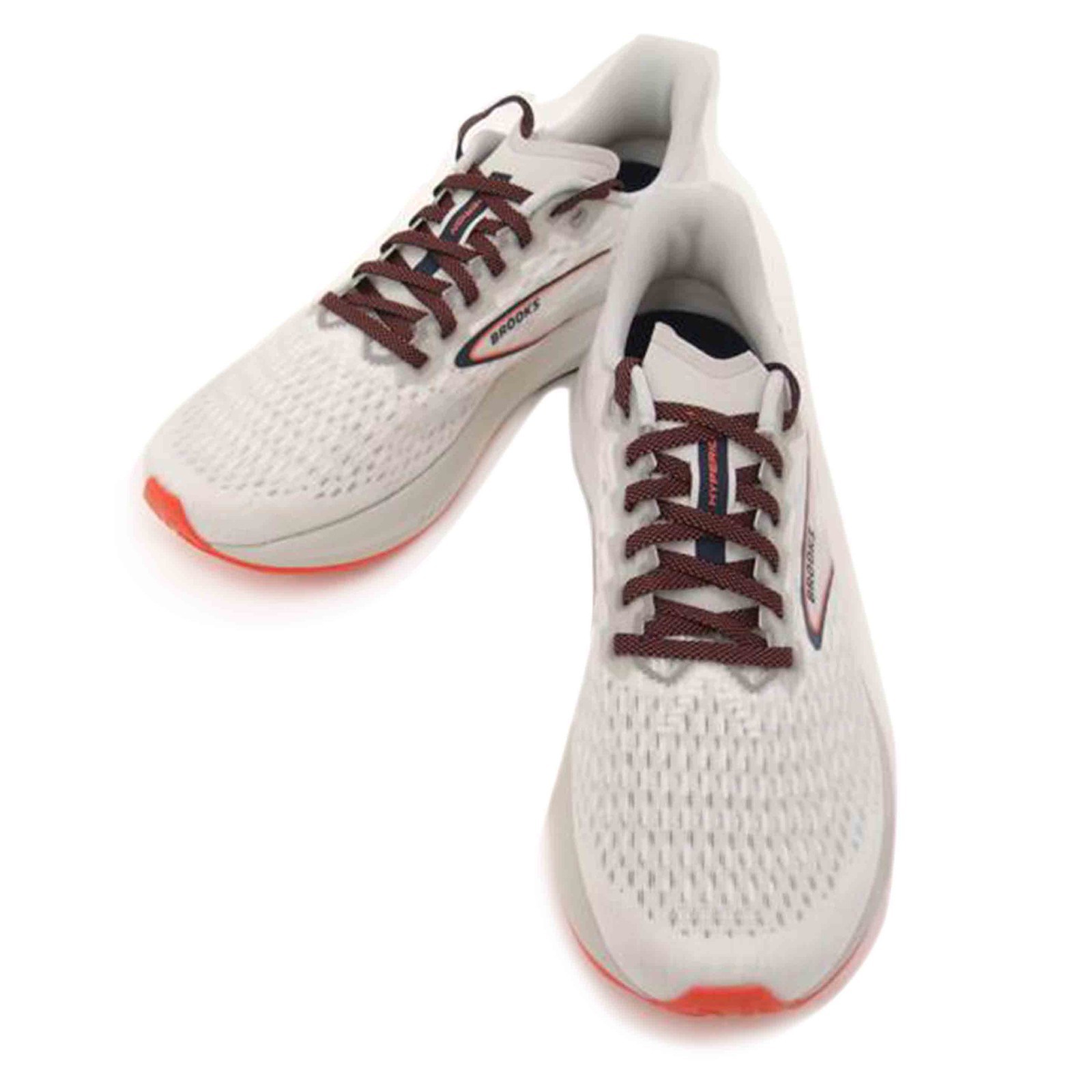 Brooks Hyperion US 13 Men’s White Black Orange Speed Lightweight Neutral Run New