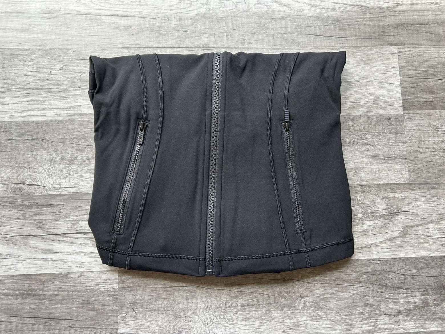 Lululemon Define Jacket Hooded Nulu Full Zipper Black Size 6 Small