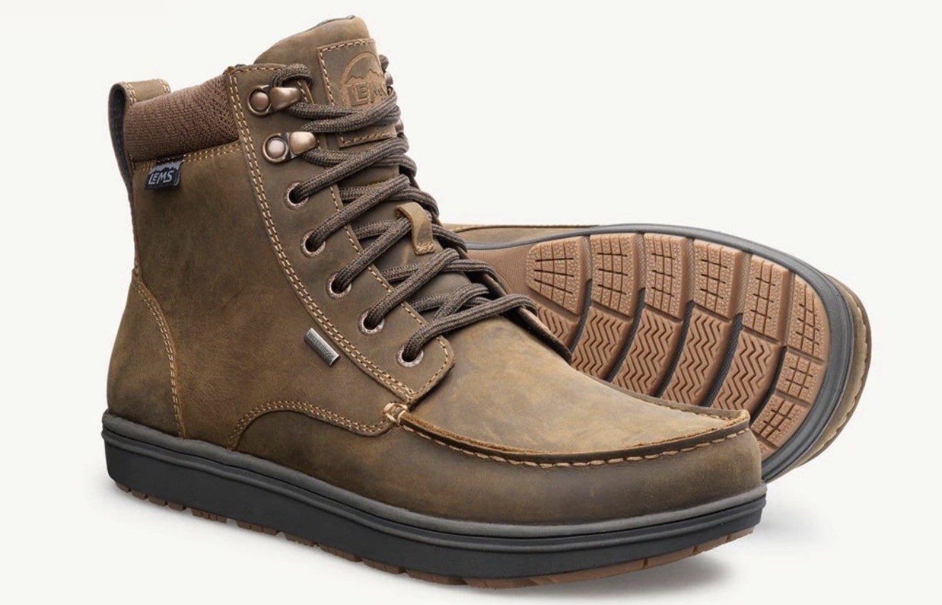 Lems Shoes Men’s Boulder Boot Grip Waterproof Dakota / 9