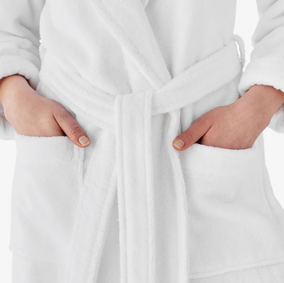 New With Tags Women’s Long Robe The Company Store, Turkish Cotton, 380 GSM