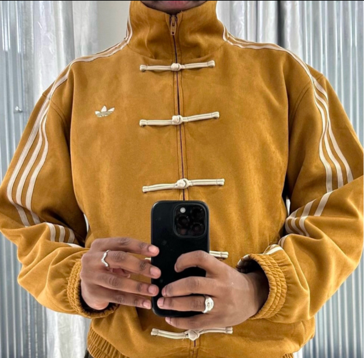 2026 Adidas Originals Ctt Snake Year Limite Chinese Stand Collar Casual Jacket