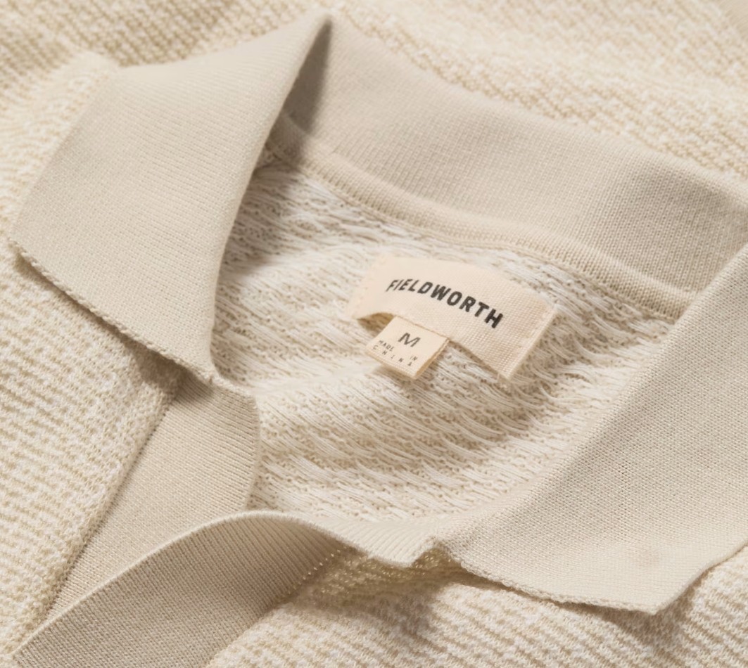 Jacquard Johnny Collar Polo-a different look that still stays true to tradition.