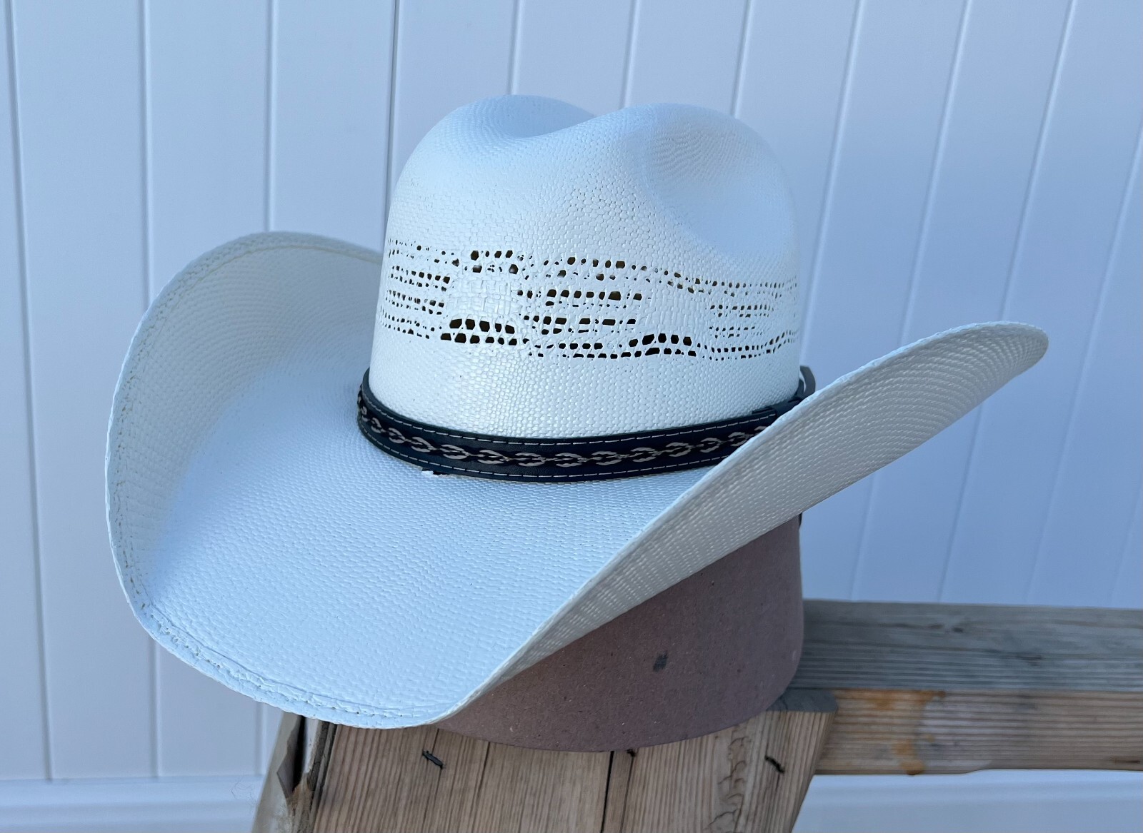 MEN’S WESTERN COWBOY RODEO HAT. RANCH STYLE COWBOY RIDING HAT. SOMBRERO VAQUERO