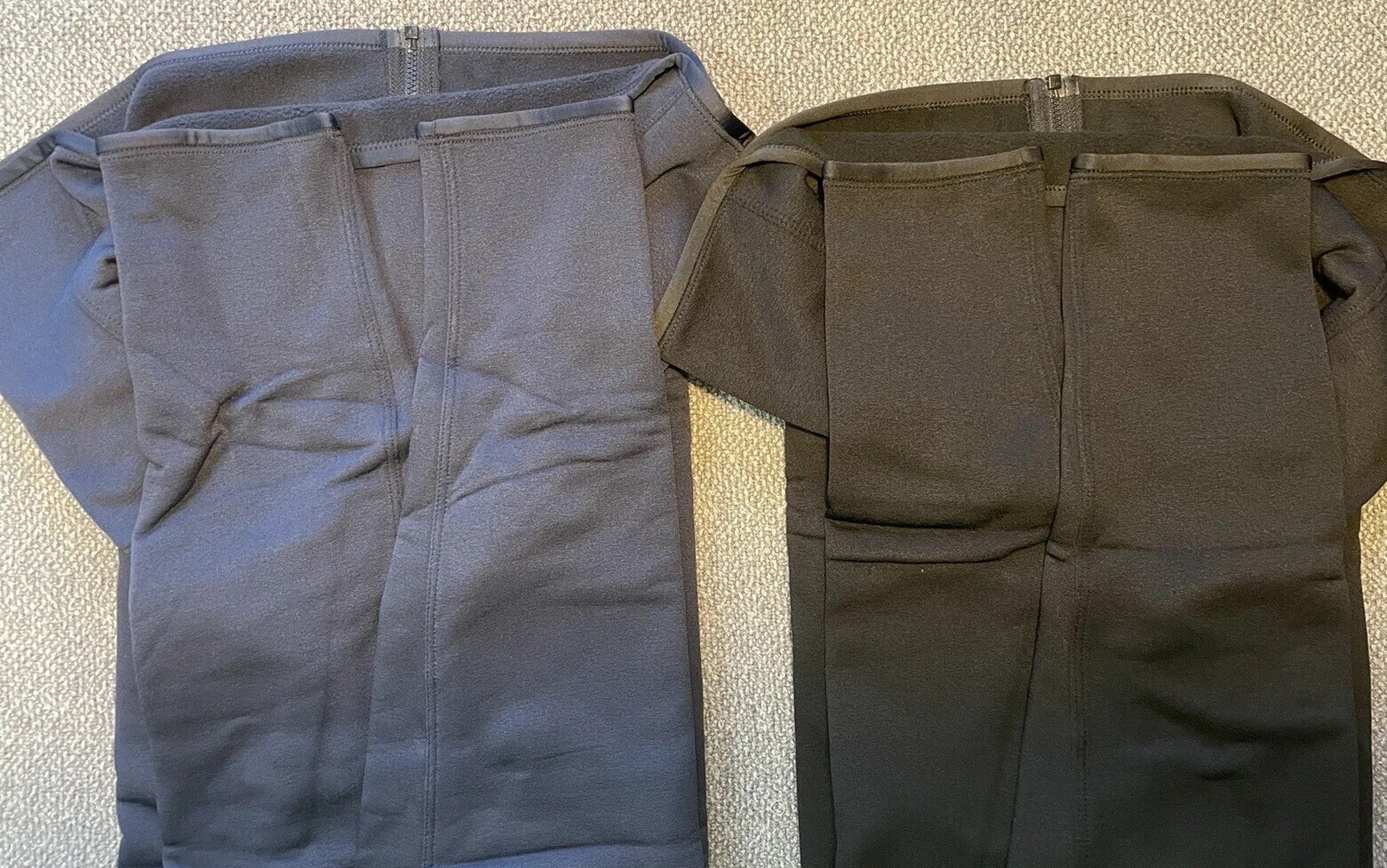 Kirkland Signature Men’s Hooded Fleece Jacket Black or Blue