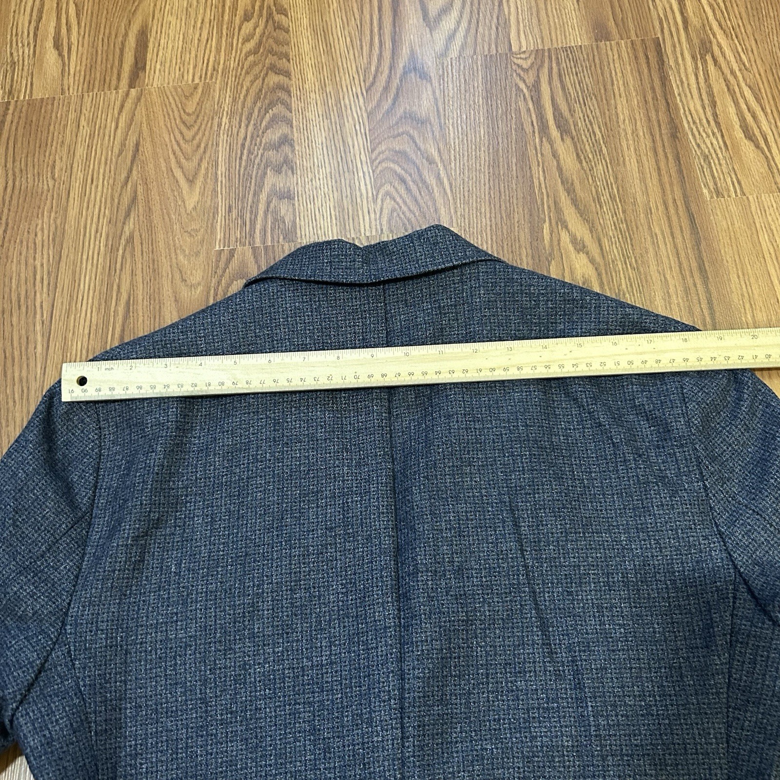 7Diamonds Belfast Deconstructed Blazer Men’s M 40R Blue Indigo Wool Blend $195