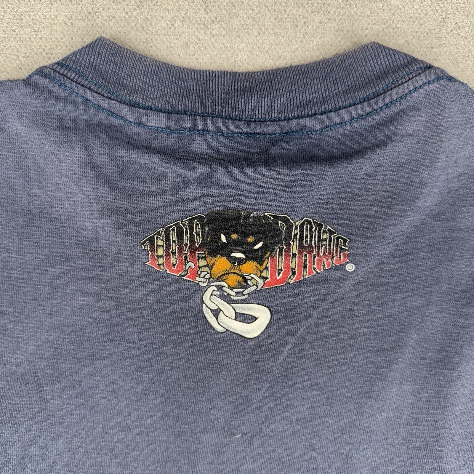90’s Top Dawg Youth XL Shirt Rottweiler Dog Kids Streetwear Hip Hop Grunge USA