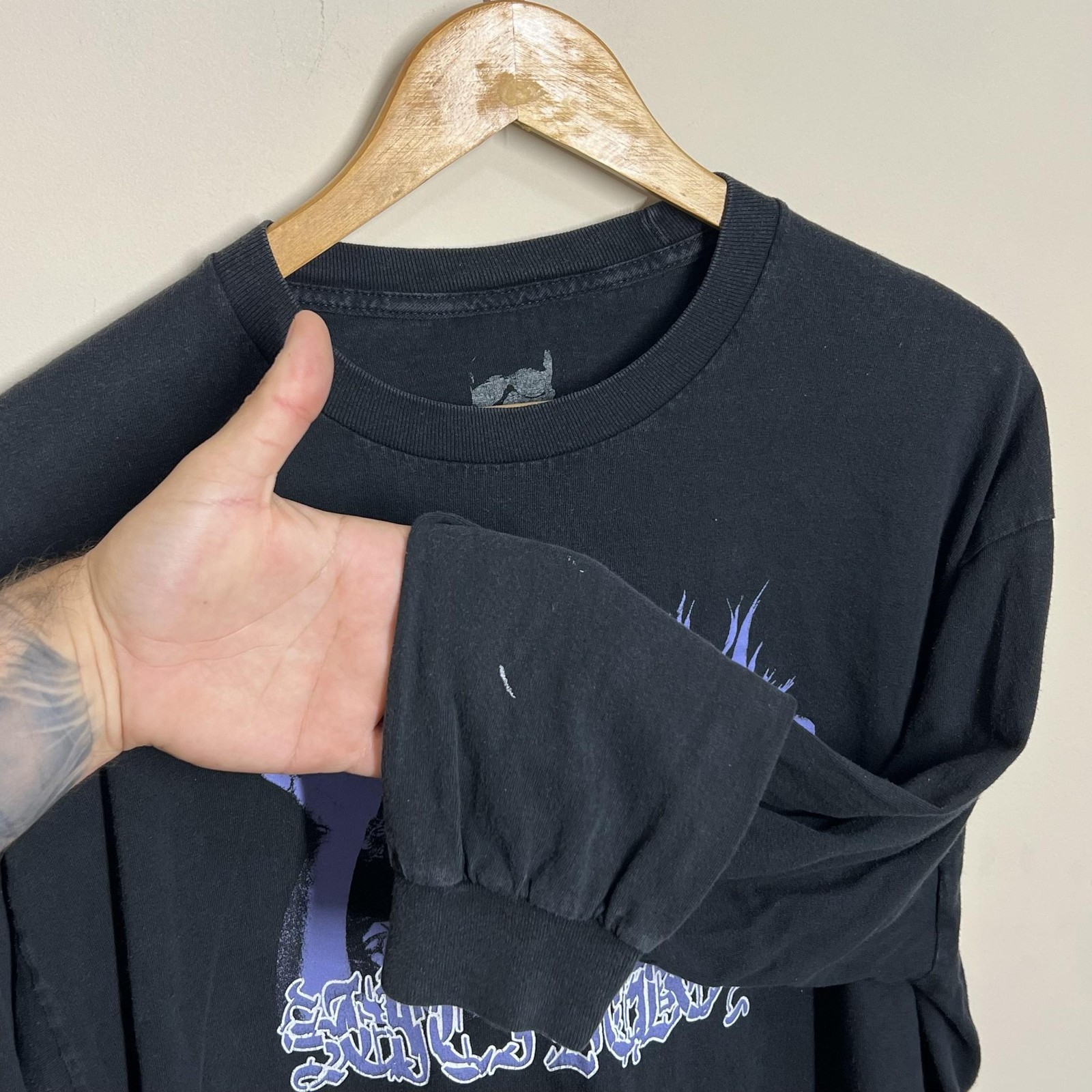 G59 Suicideboys Long Sleeve Shirt Mens XL Black Horror Graphic Rap Tee T-Shirt