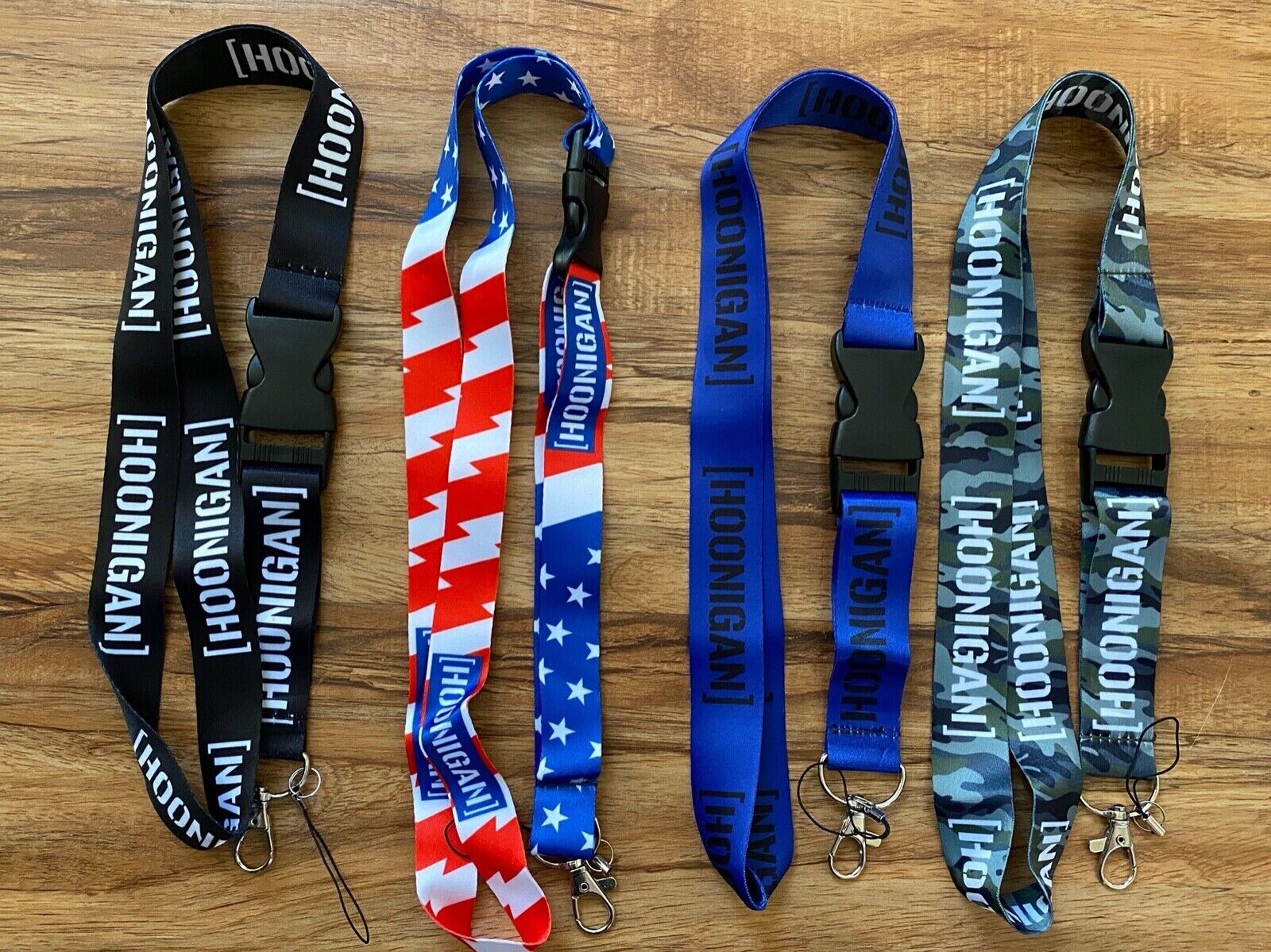 HOONIGAN LANYARD/KEYCHAIN CHOOSE COLOR