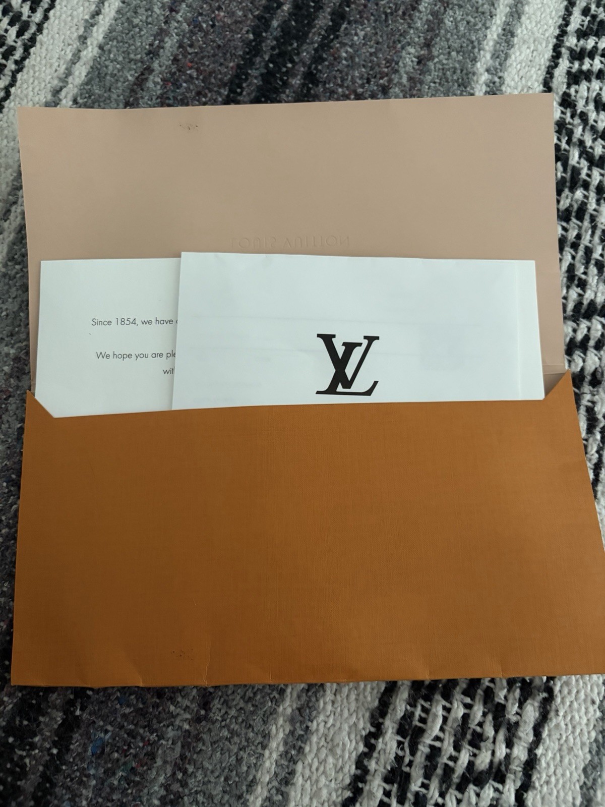 Authentic Louis Vuitton Envelope Business Card Holder Monogram Leather