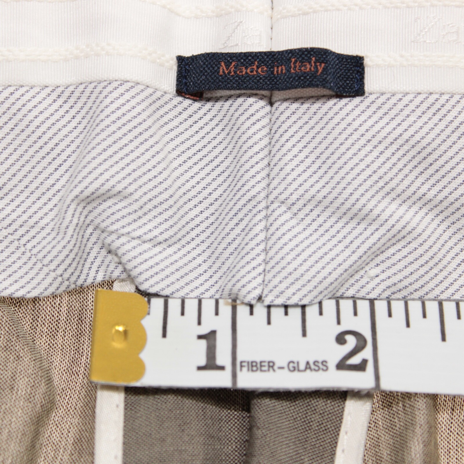 Zanella NWT Dress Pants Size 35 US Parker In Grayish Beige Melange 100% Wool