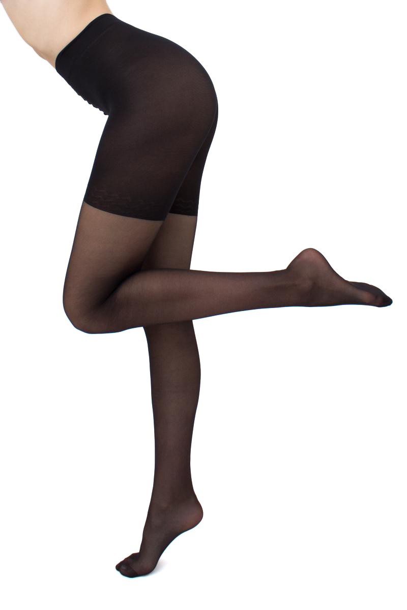 High Waist Tummy Control Pantyhose 20 Den Sheer Shaping Tights Women