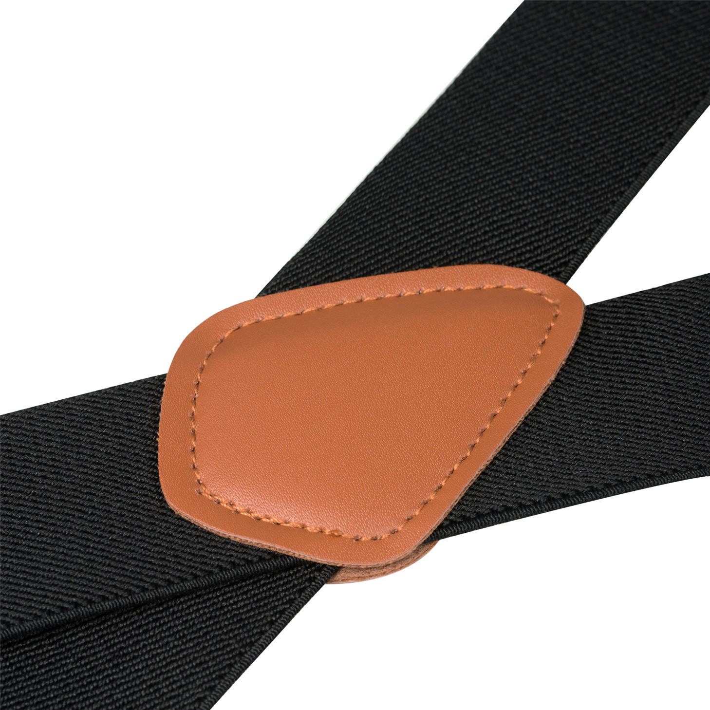 Buyless Fashion Suspenders for Men 48″ Elastic Adjustable Straps 1 1/4″ X Back