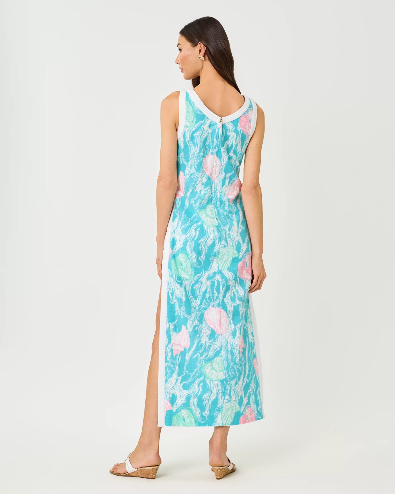 NWT Lilly Pulitzer Eleanora Maxi Shift Romper, All Size.