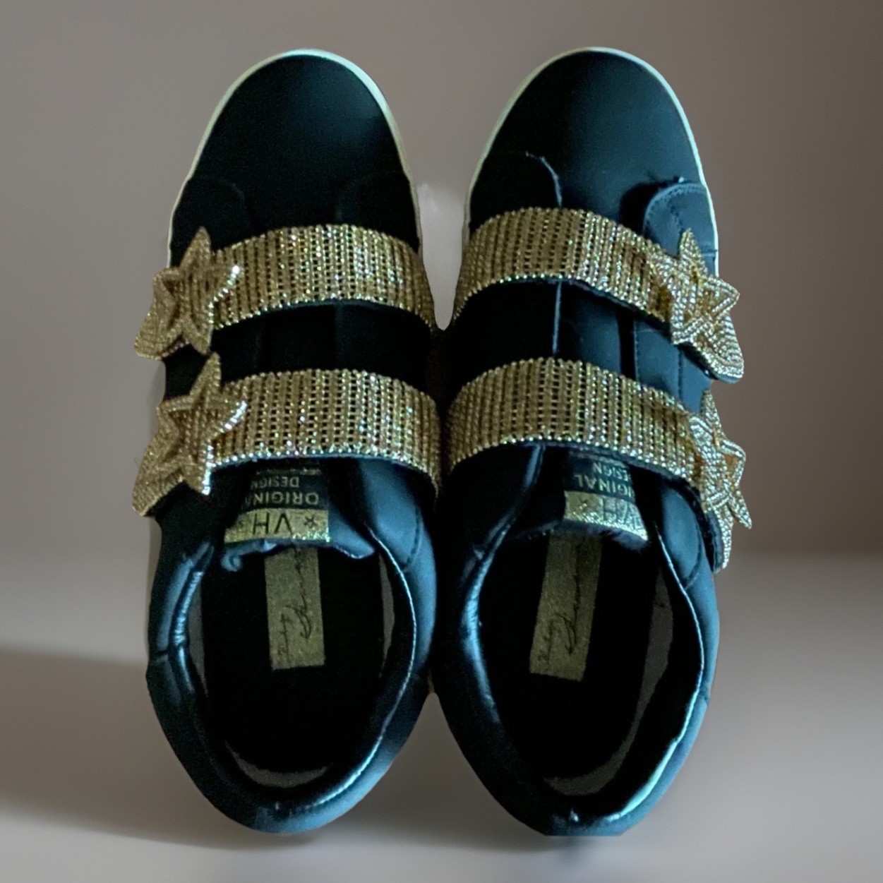 Vintage Havana The Iconic Limited Edition Sparkle Star Pure Black Women’s Sz 10