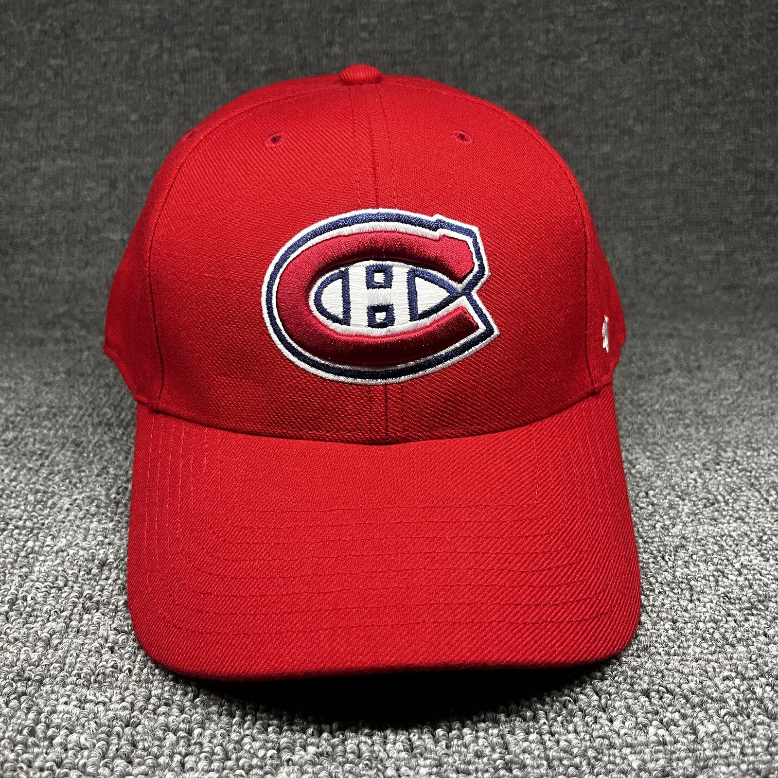 ’47 Brand Montreal Canadiens Baseball Cap Strapback Red Unknown Size