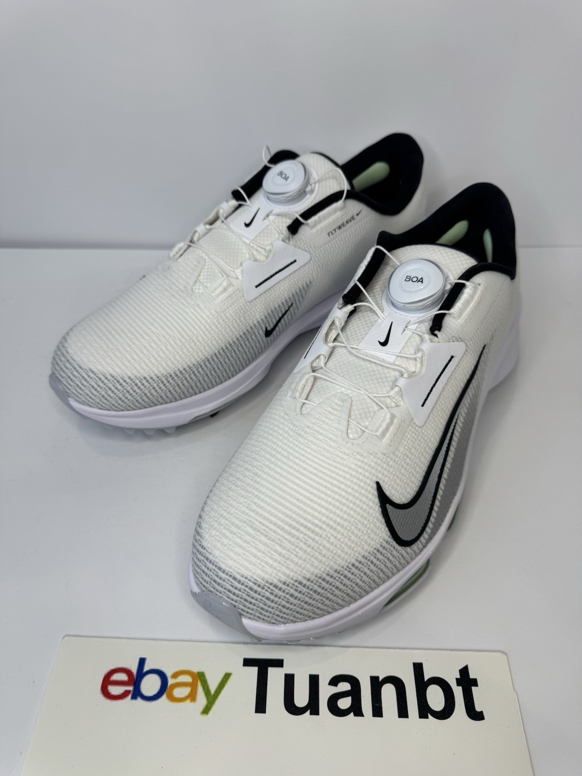 BRAND NEW Nike Infinity Tour 2 BOA Mens Golf White/Pure Platinum FN6730-100 WIDE