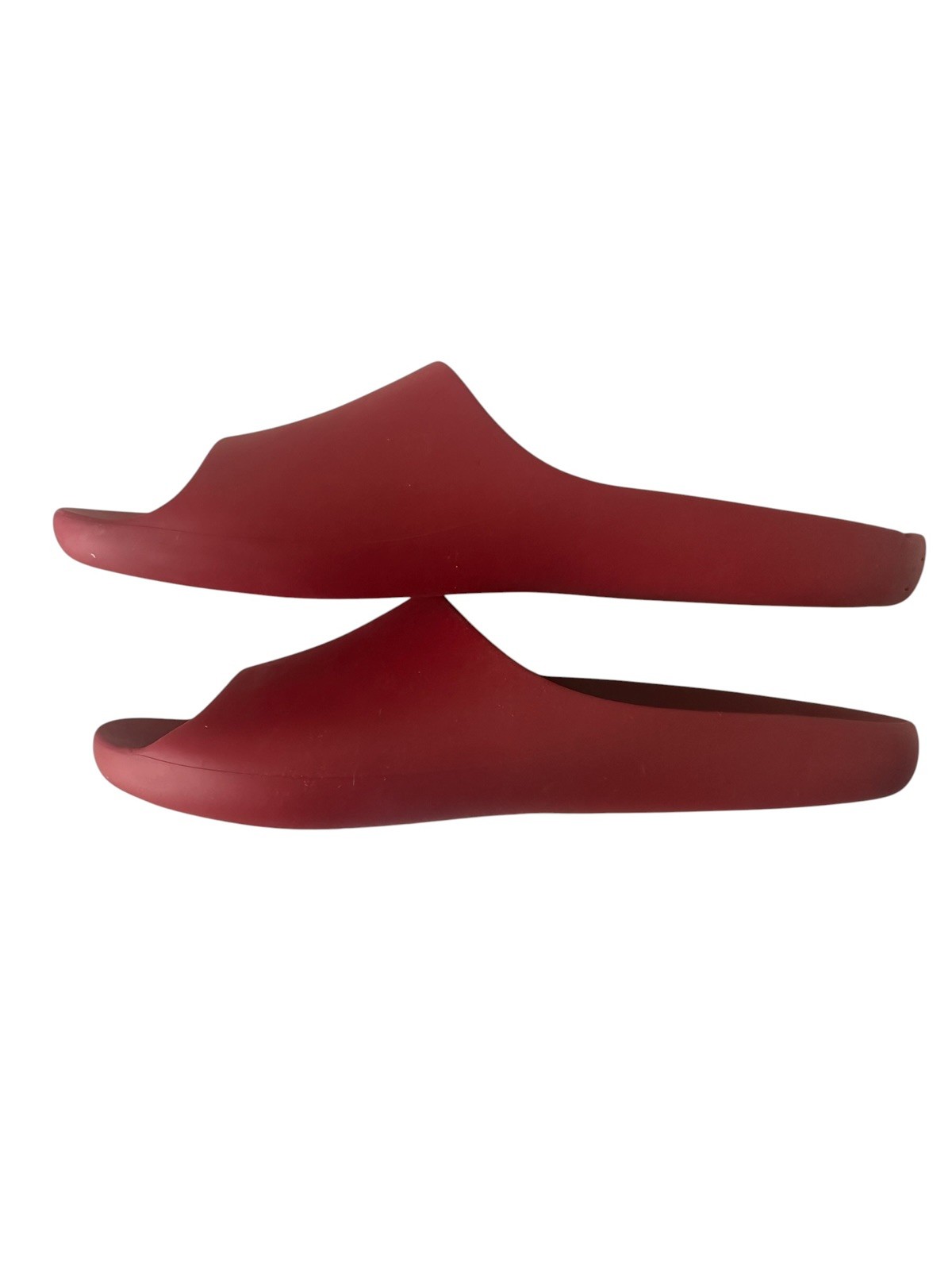 The Row AMA Slide Sandals – Red Rubber Slides – EU 40 / US 9 – Made in Italy