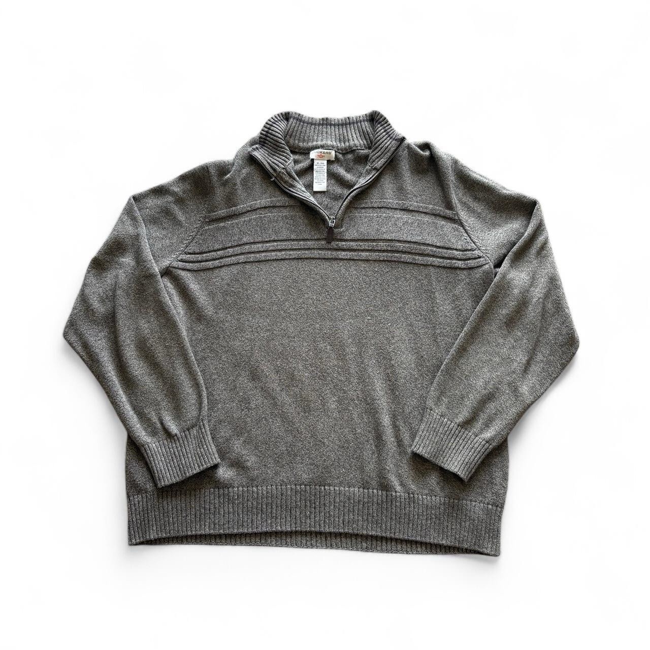 dockers xl quarter zip sweater 100% cotton great condition for unisex