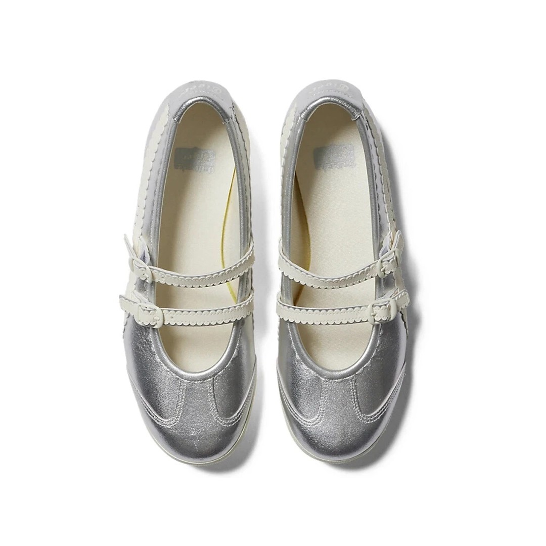 2025 Patou x Onitsuka Tiger Mexico 66 Tgrs Mary Jane Ballet Flats 118A2678-001