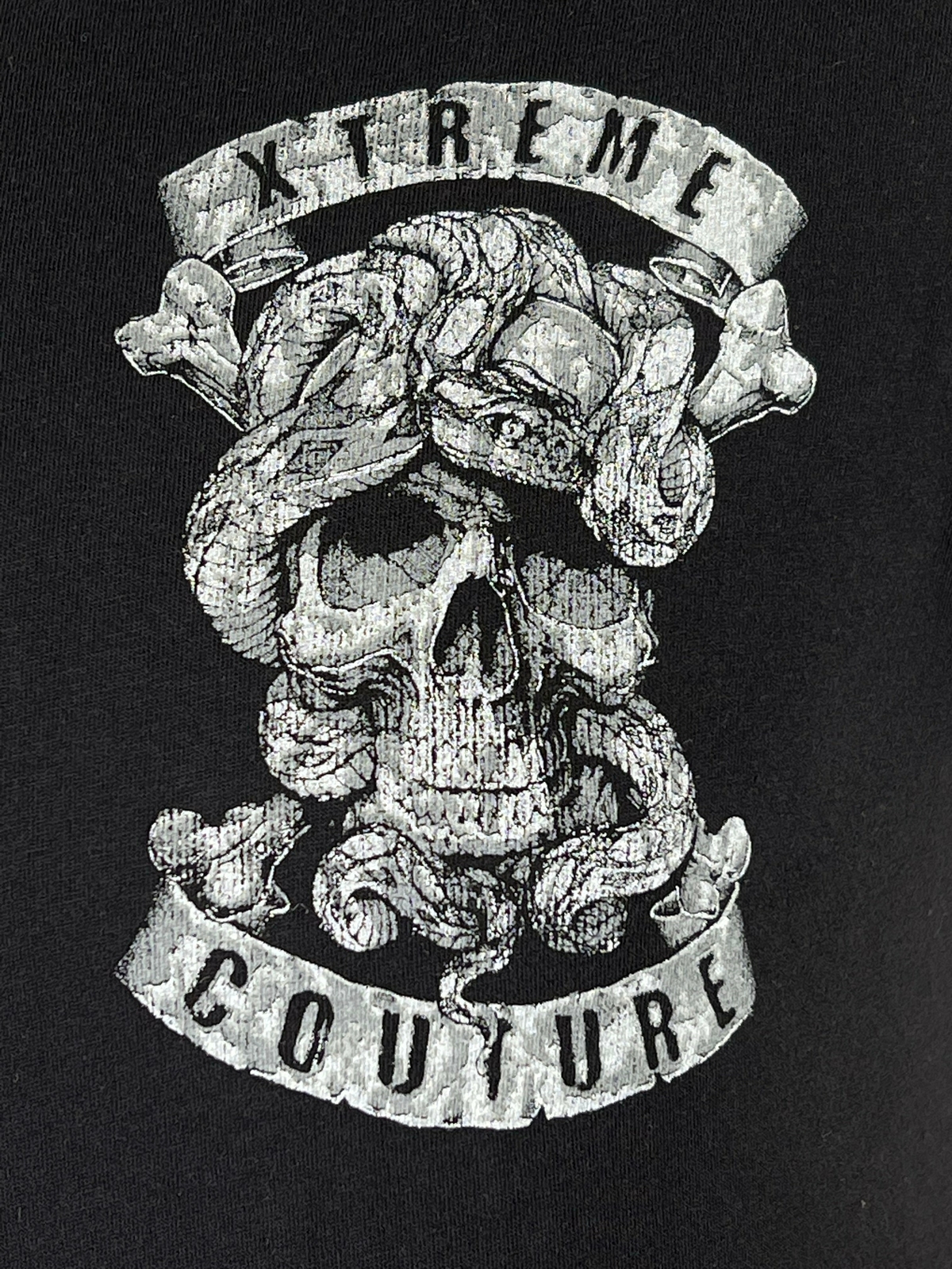 Xtreme Couture Men’s T-shirt DON’T TREAD MUSCLE TEE Sleeveless Black