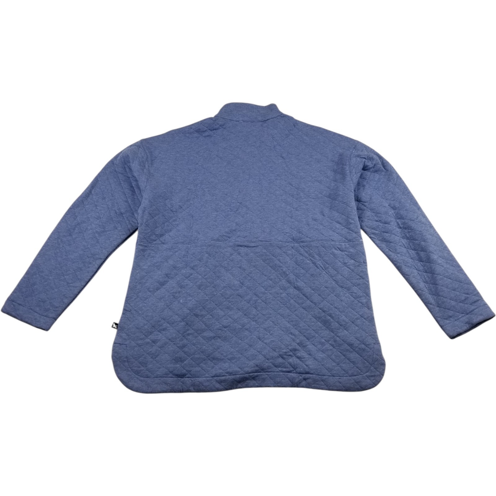 Eddie Bauer Womens Quilted Pull Over Blue Large NWT