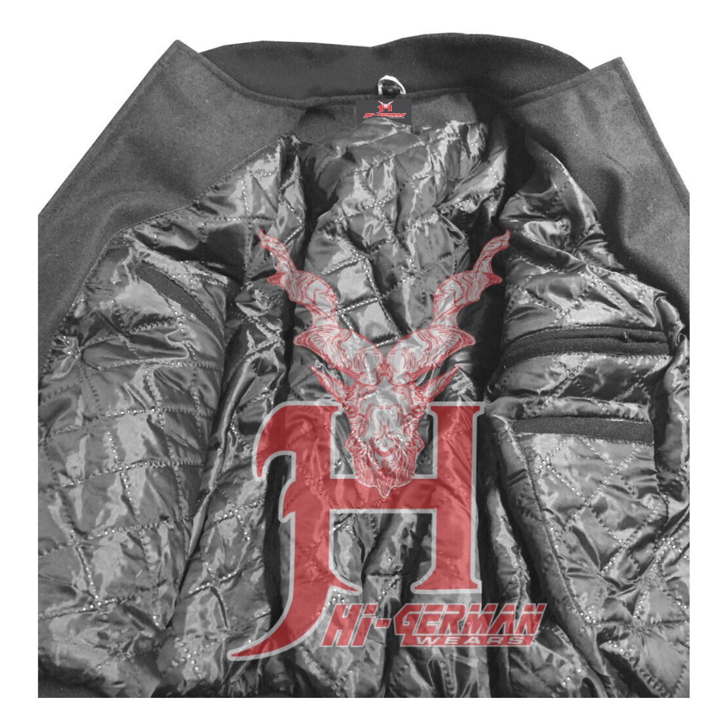 Varsity Men’s Letterman Baseball Black Wool Genuine Red Leather Sleeves Jackets