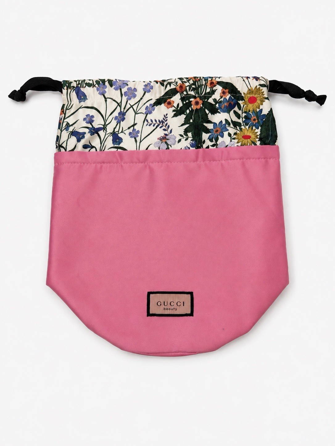 Gucci Beauty Floral Large Drawstring Bag- Excellent Condition Authentic
