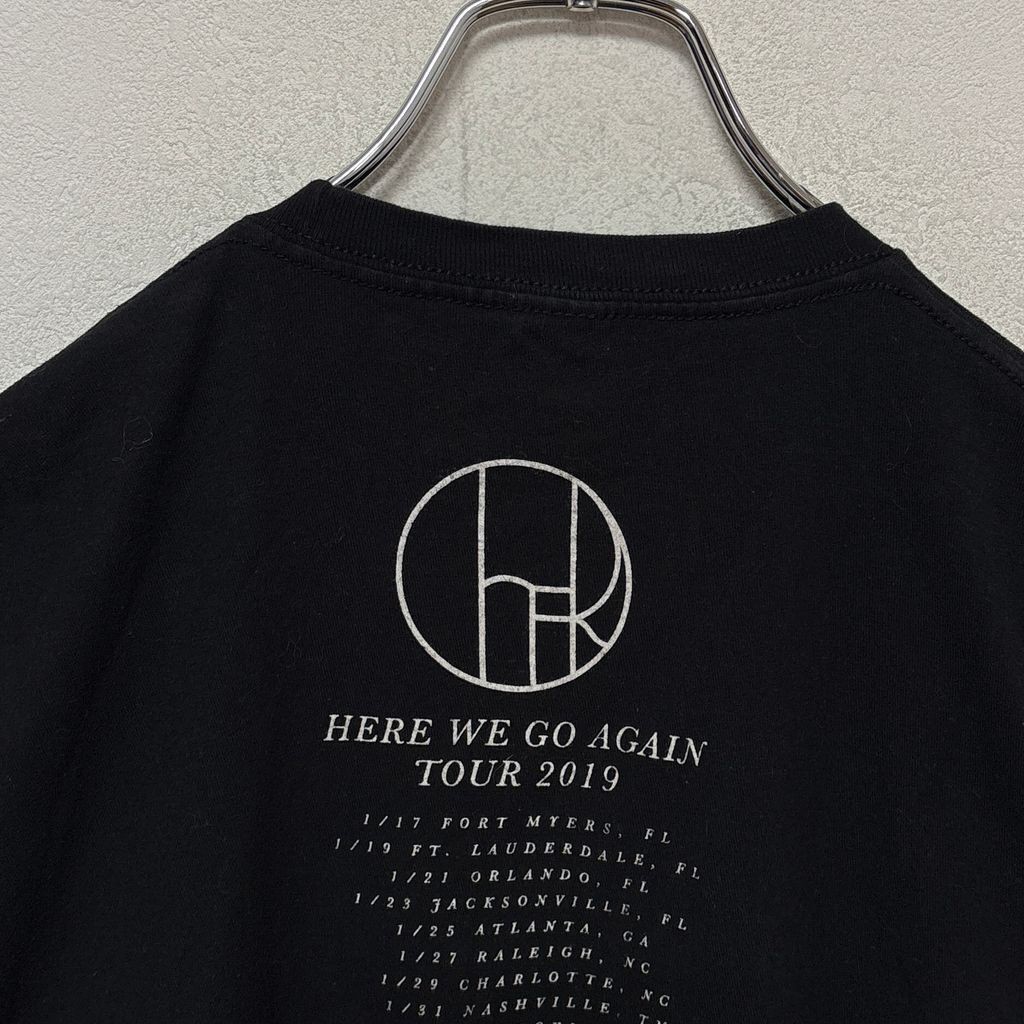 【Tultex】 Here We Go Again Tour Cher Tour Tee シェール 2019 ツアーTシャツ S-5705