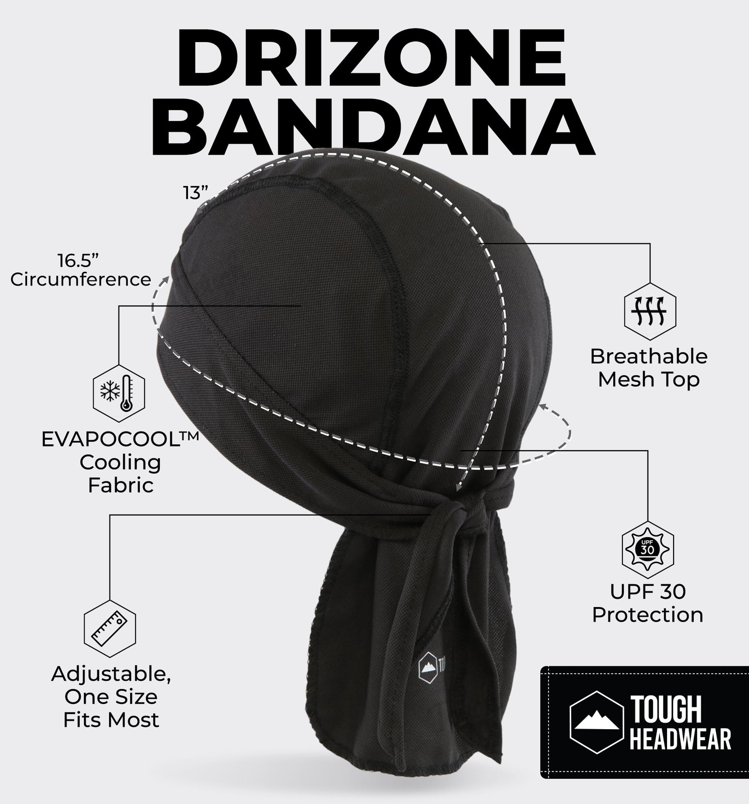 Do Rag Skull Cap Sweat Wicking Doo Rags Cooling Helmet Liner Hat Cycling Bandana