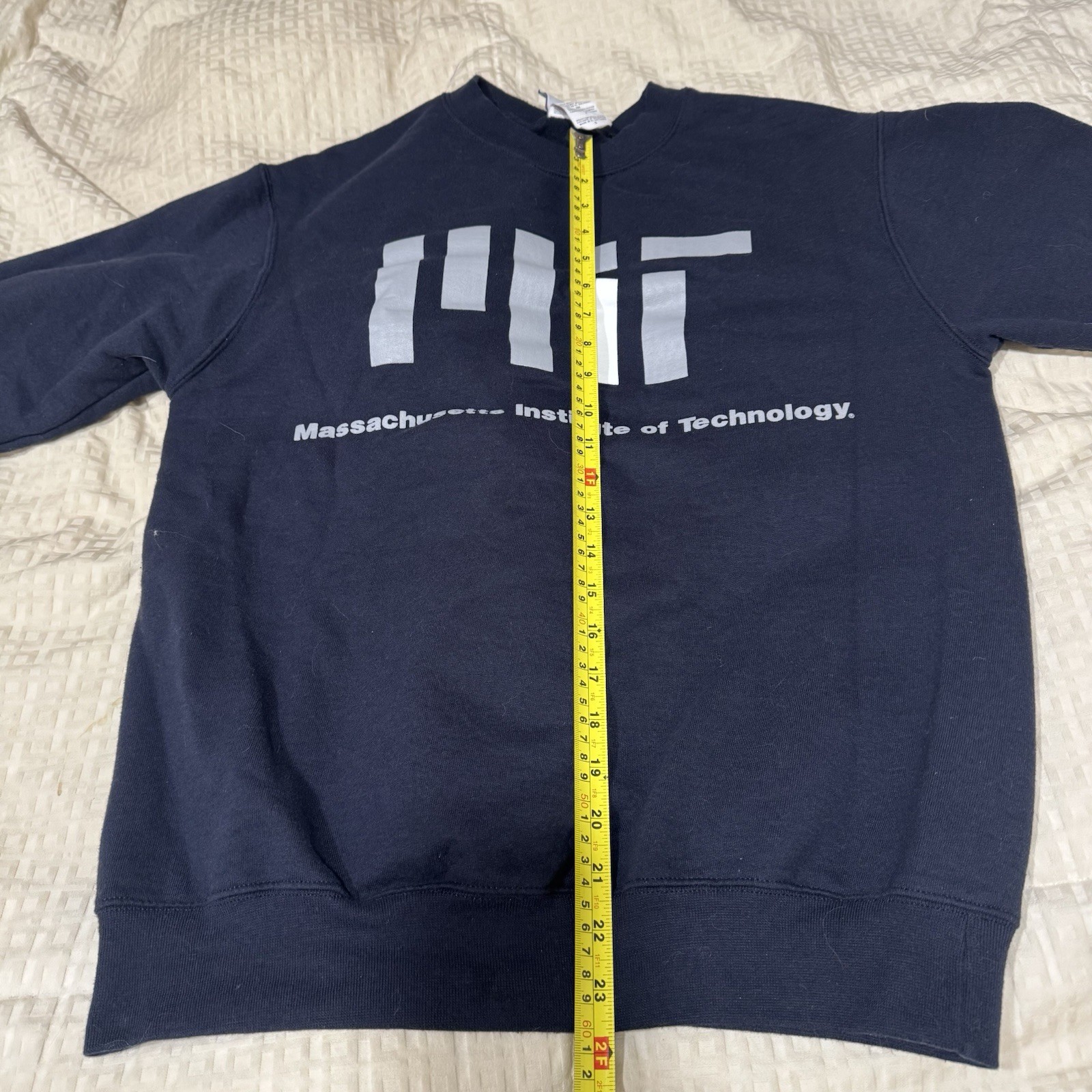 Champion MIT Sweatshirt Men’s S Blue Embroidered Pullover Ivy League College