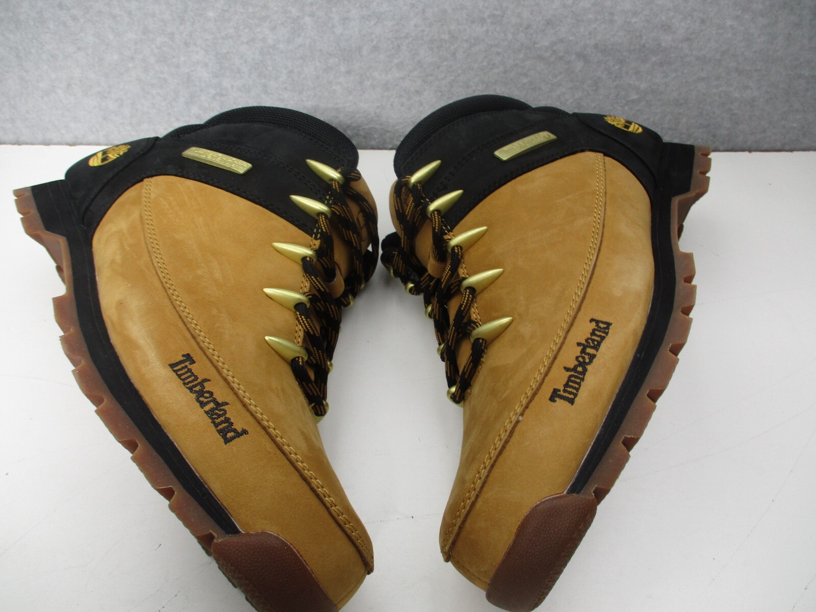 Timberland Euro Sprint Mid Hiker Wheat Nubuck Boots Mens Sz 10 M