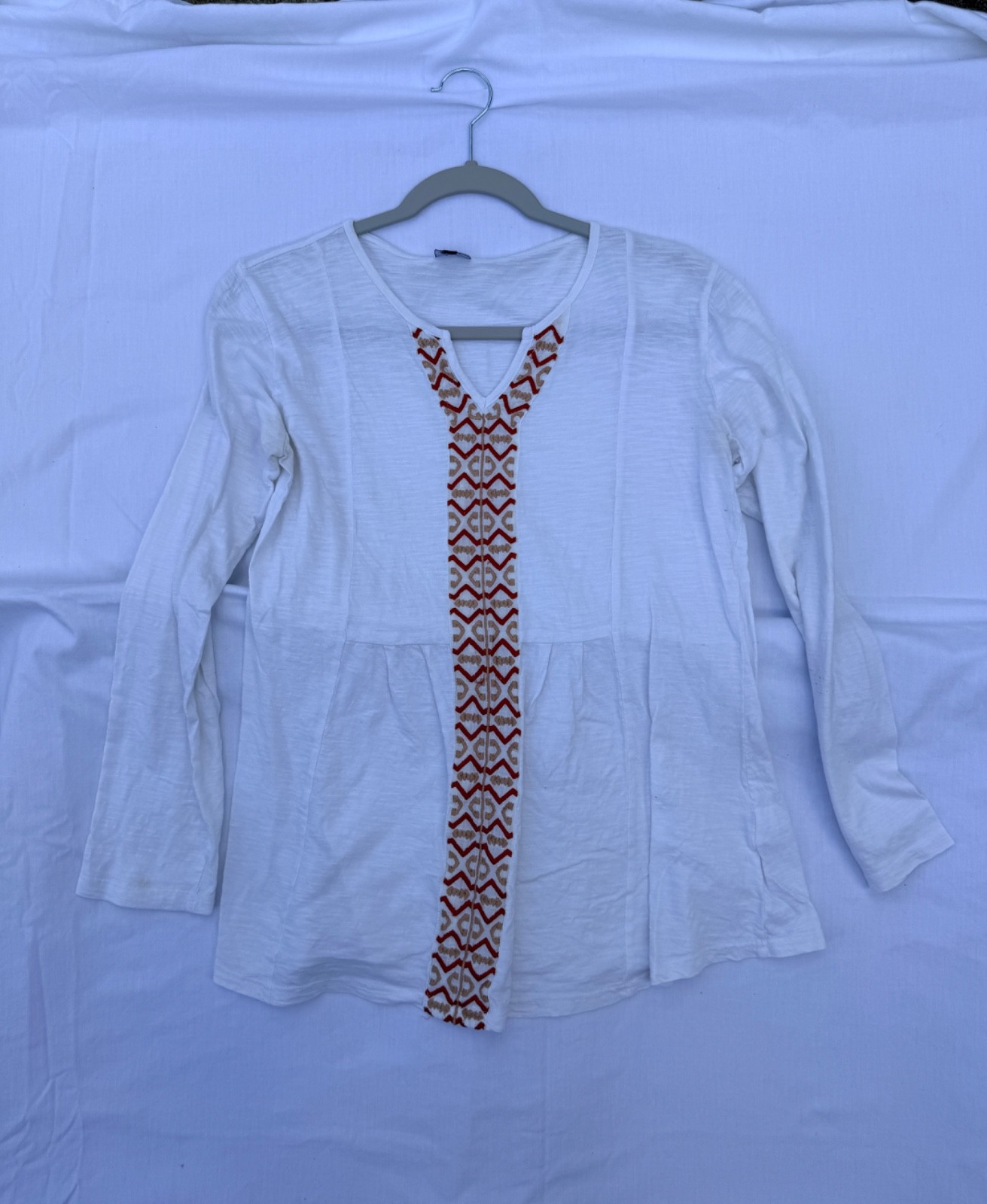 Women’s Long Sleeve Blouses — Multicolor 3 Piece Lot
