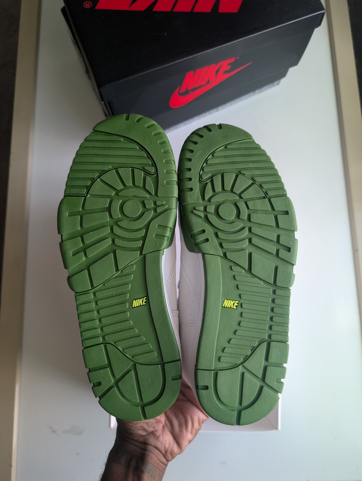 Fragment Design x Nike Air Trainer 1 SP Mid “White Chlorophyll” – Size 6Y (GS)