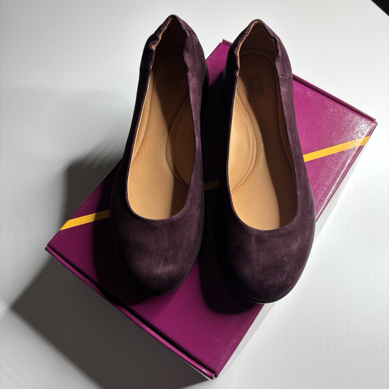 Women’s Freedom Dance Leather Suede Shoes Wine Size 8.5