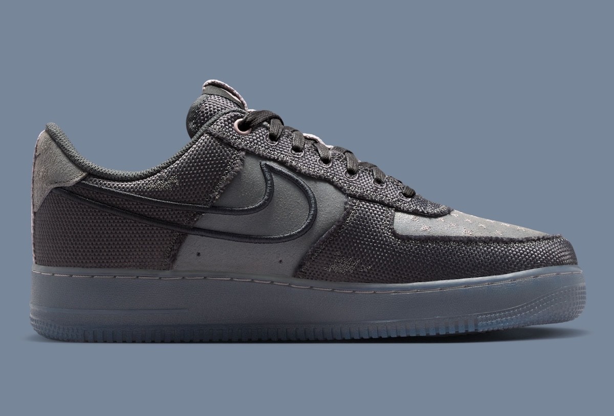 Nike Air Force 1 ’07 Low Anthracite Iron Grey Violet Ore IQ0614-060 sz 11.5 Men